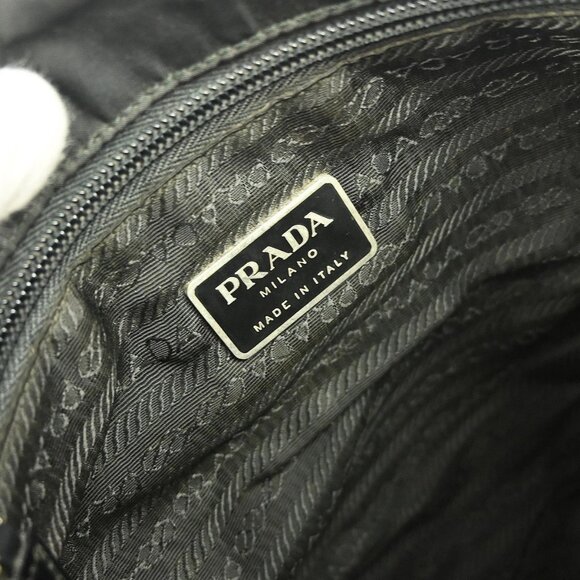 Prada Black Nylon Shoulder Bag 56 NQ02555 BN03 - Picture 7 of 9